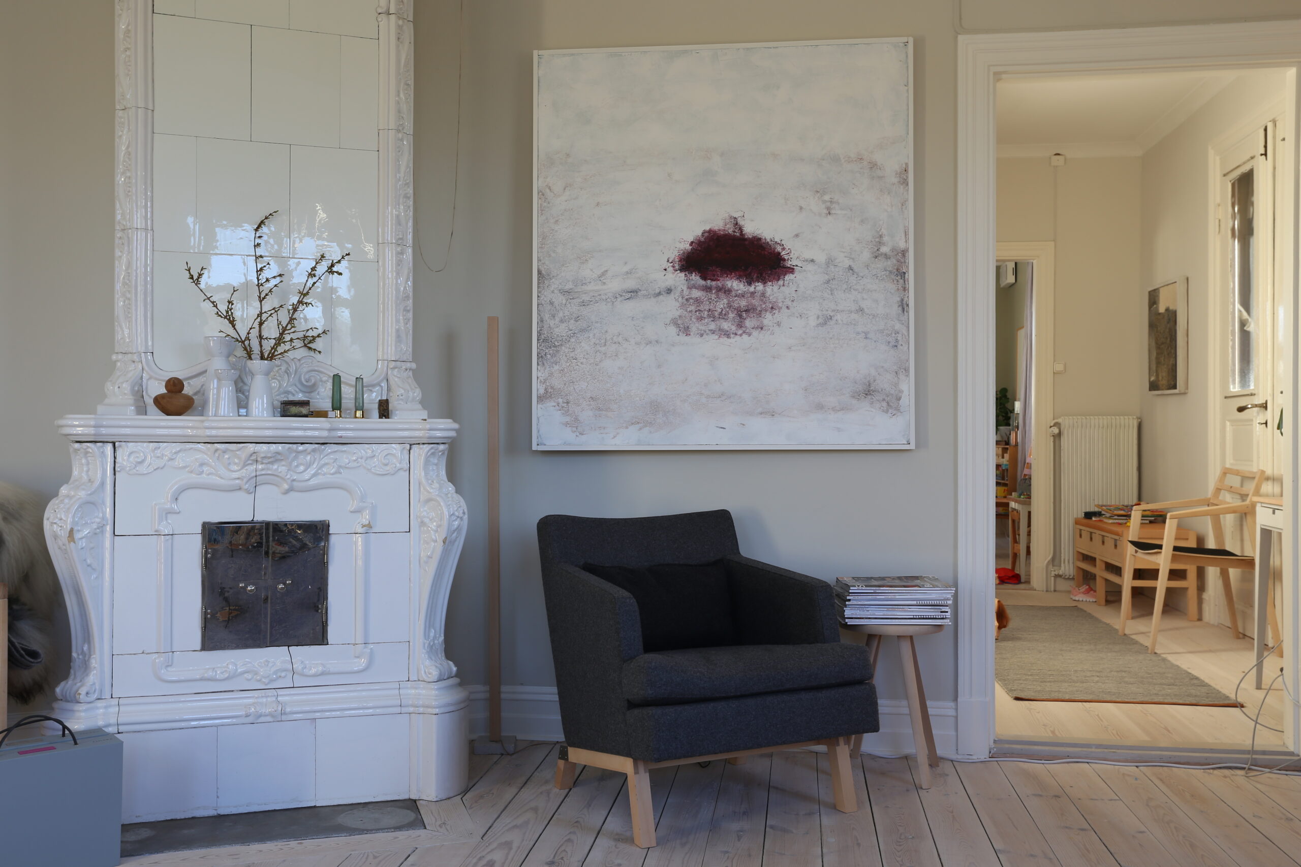 Gothem | Fåtölj björk / ek | G.A.D